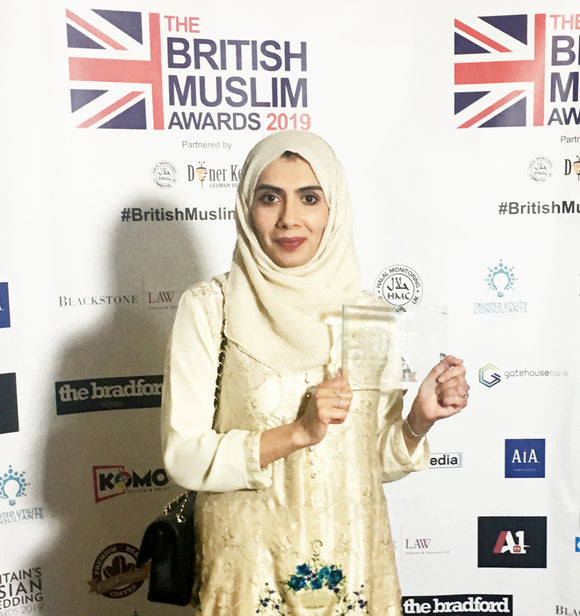 Winner of the British Muslim Awards 2019