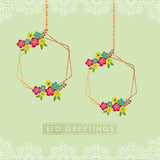 HE 05 - Eid Greetings - Hello Eid - Mint Lace - Islamic Moments