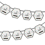 Hexagon Eid Mubarak Bunting - HEB 01