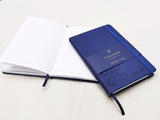 Hardback Luxury 'Bismillah' Journal in Textured Vegan Leather - Gift Boxed - Cobalt Blue - LL 01