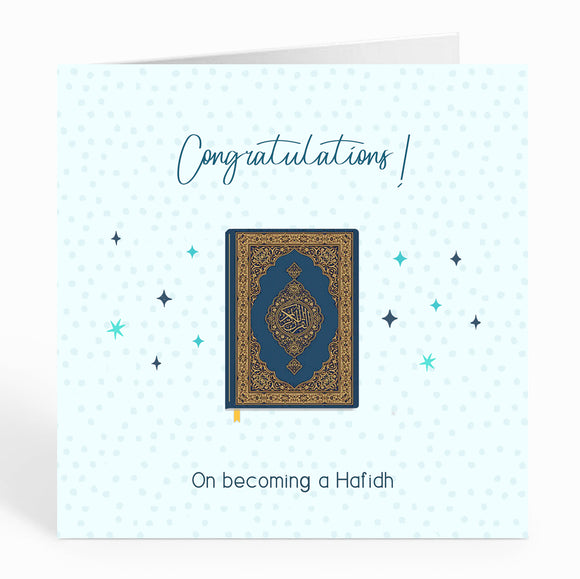 Congratulations! On becoming a Hafidh - Blue Noble Kitab - ILM 19