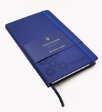 Hardback Luxury 'Bismillah' Journal in Textured Vegan Leather - Gift Boxed - Cobalt Blue - LL 01