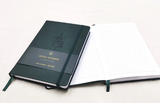 Hardback Luxury 'Bismillah' Journal in Vegan Leather - Gift Boxed - Hunter Green - LL 05