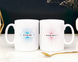 Ceramic Mug Set - Habibi and Habibti - MG 52
