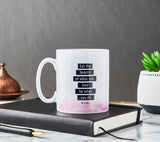 Ceramic Mug with Rummi Quote "Let the beauty..." - MGR 06