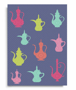 A5 Notebook with Teapots by Islamic Moments
