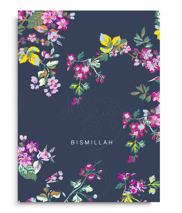 Bismillah Blossom - Navy - PB 20