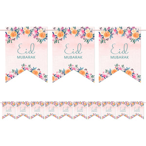 Eid Mubarak Pennant Bunting - PEN 06