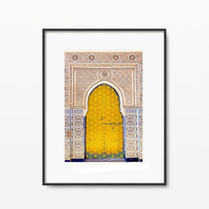 Moroccan Darbar in Yellow - Home Decor - Islamic Moments